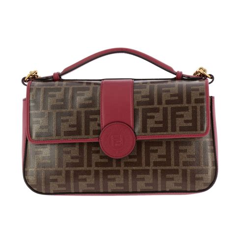 borsa tracolla rossa fendi|borse per donna.